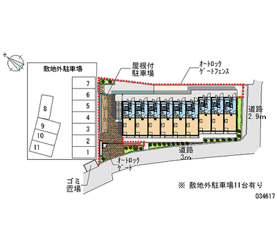 34617 Monthly parking lot