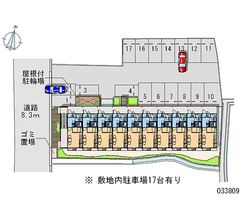 33809 Monthly parking lot