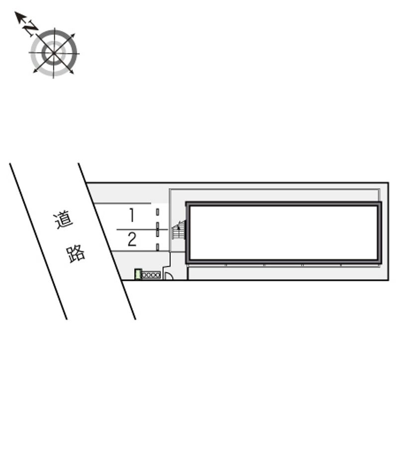 レオパレス高友 配置図