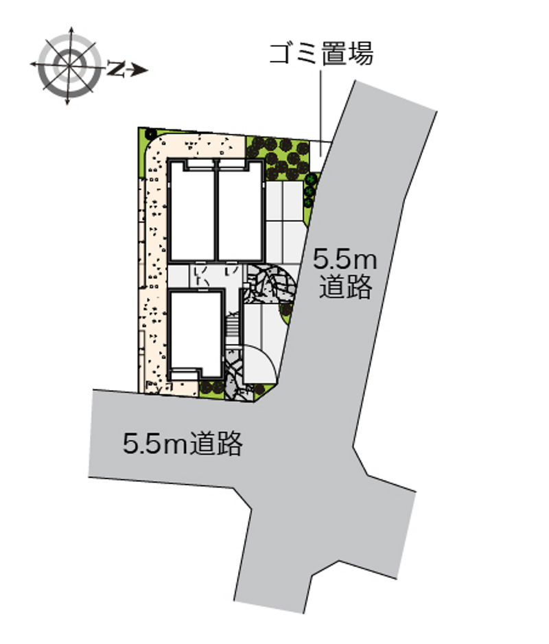 レオネクストフレシールコート 配置図