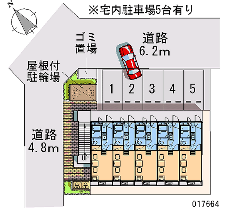 17664 Monthly parking lot