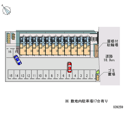 39259 Monthly parking lot