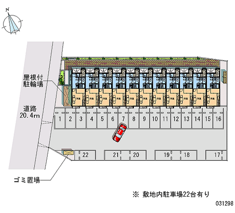 31298 Monthly parking lot