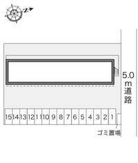 レオパレスプトゥラ 駐車場