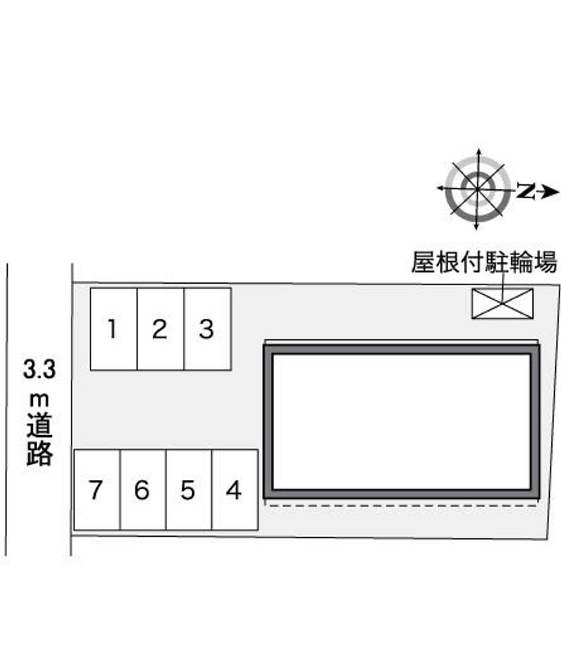 レオパレスレパード 配置図