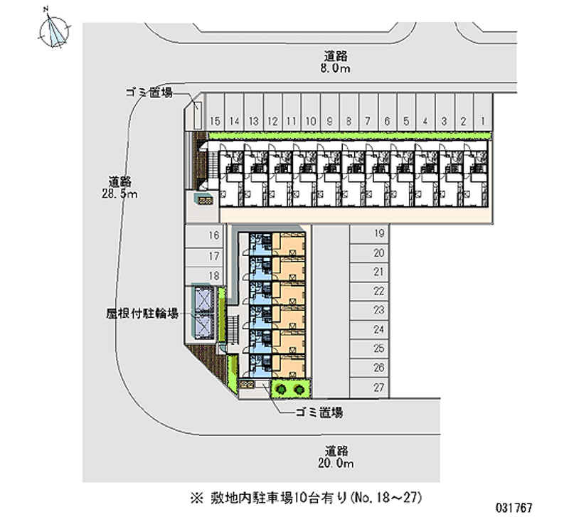 31767月租停车场