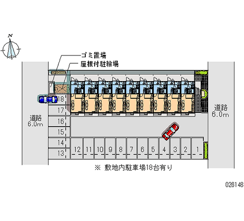 26148月租停車場