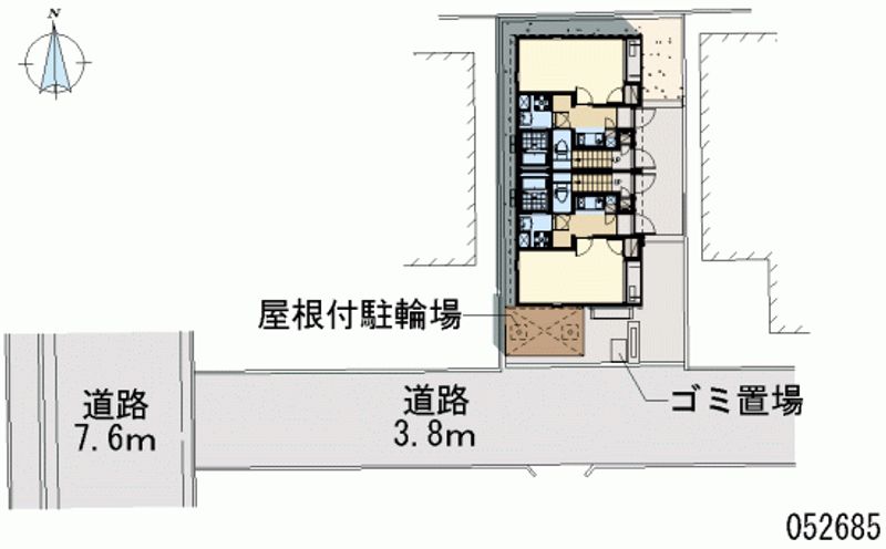 レオネクスト鳥飼 区画図