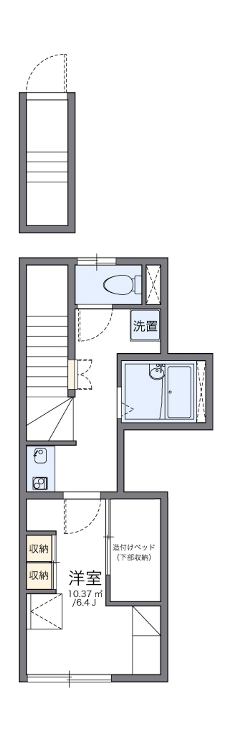 leopalace Nakano Sakaue Floor plan