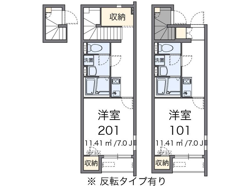 クレイノＬ　ＦＯＲＥＳＴ 間取図