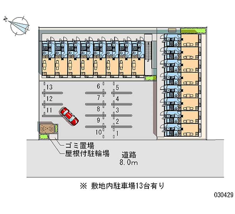 30429 Monthly parking lot