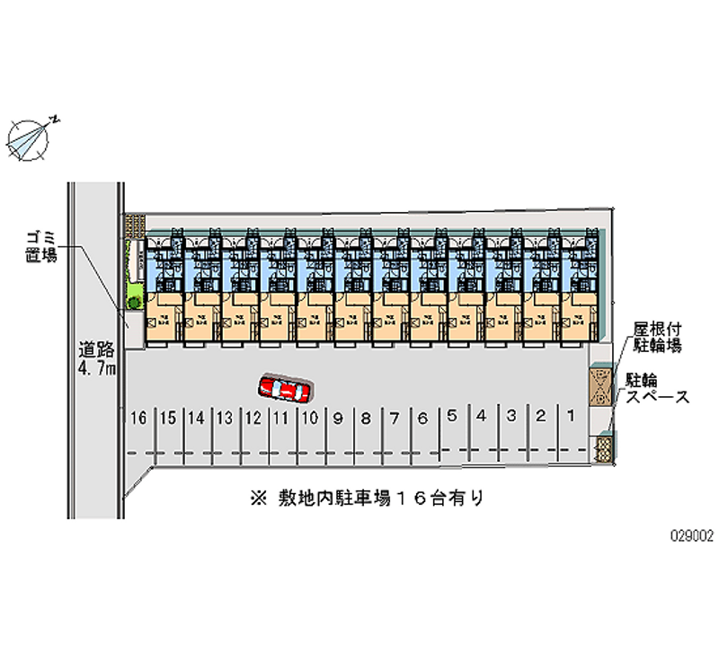 29002 bãi đậu xe hàng tháng