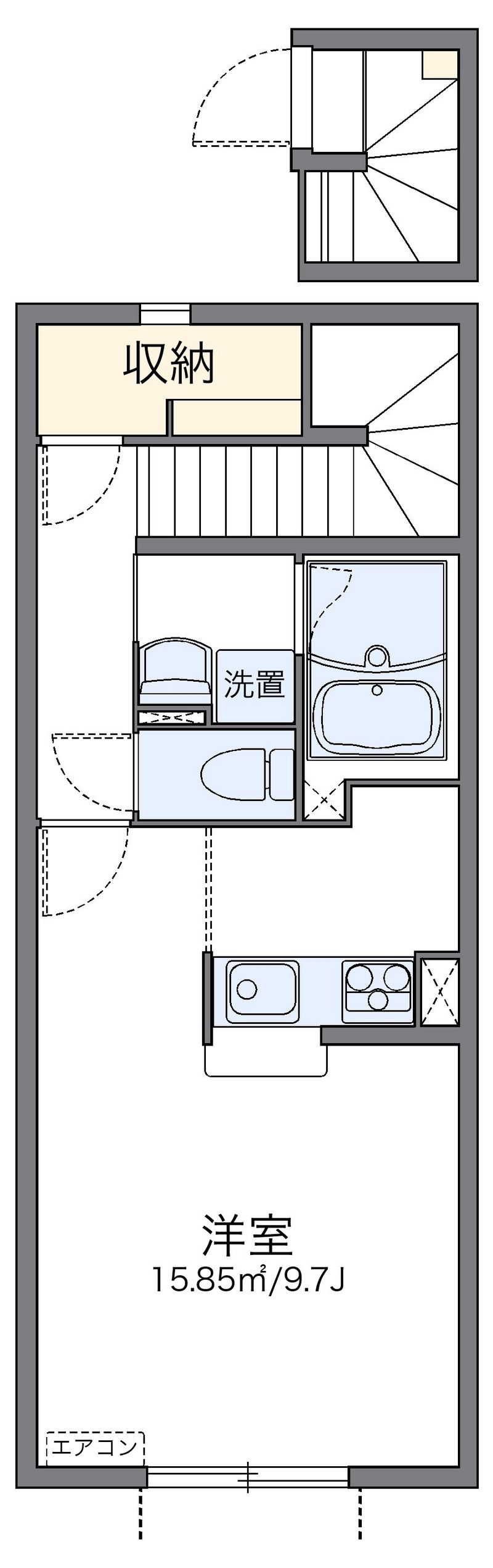 レオネクストミラージュ 間取図