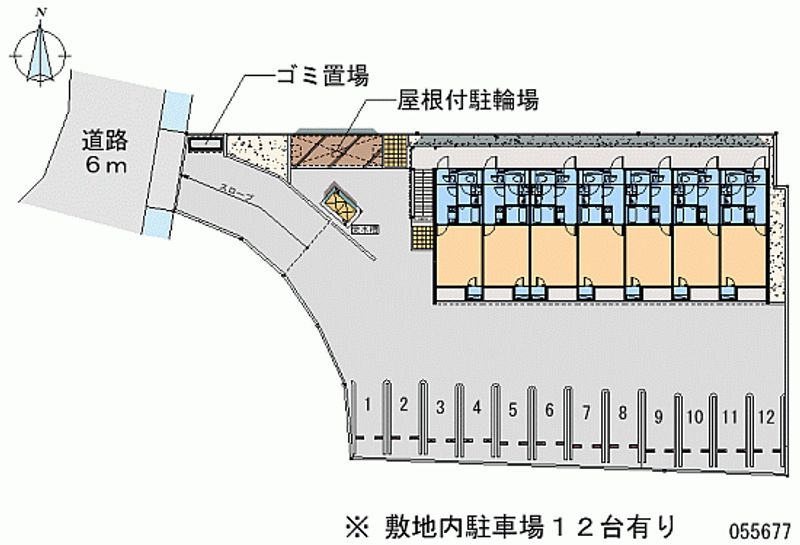 55677 Monthly parking lot