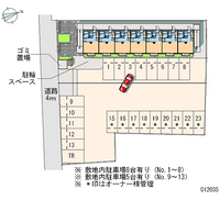 12035 Monthly parking lot