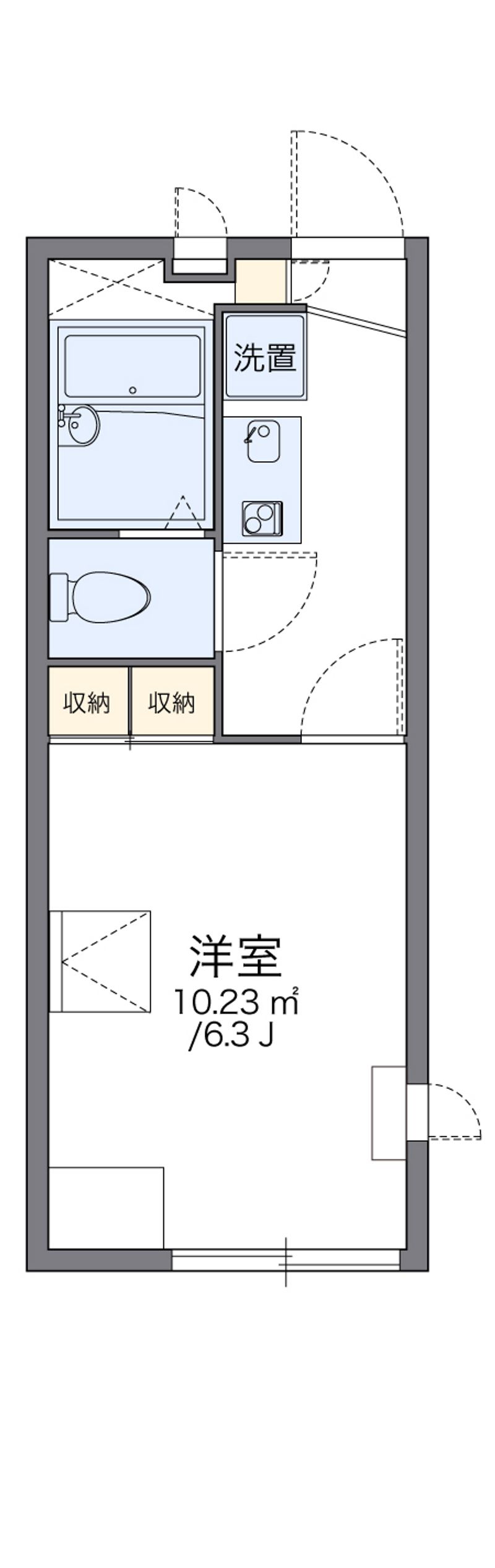 leopalace Le・Comptoir III Floor plan