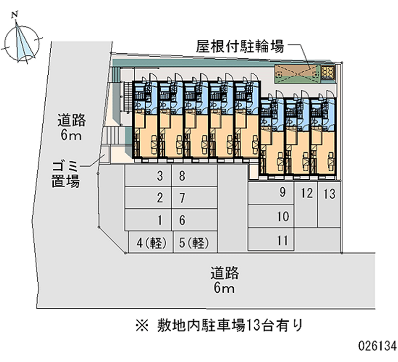 26134 Monthly parking lot