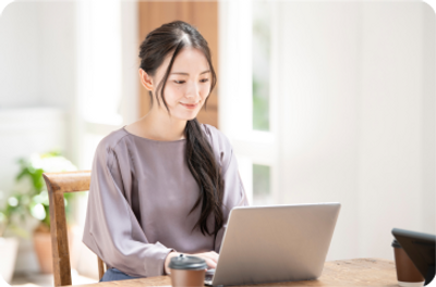 当Webページから申し込み