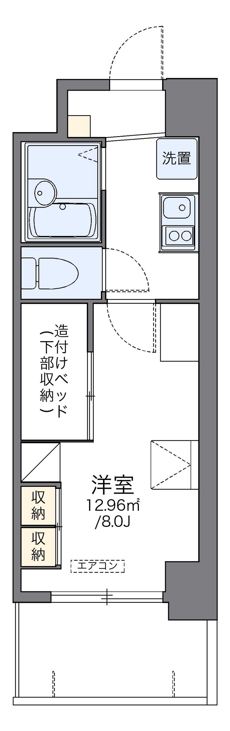 レオパレスＧｒｅｅｎ　Ｈｉｌｌ 間取図