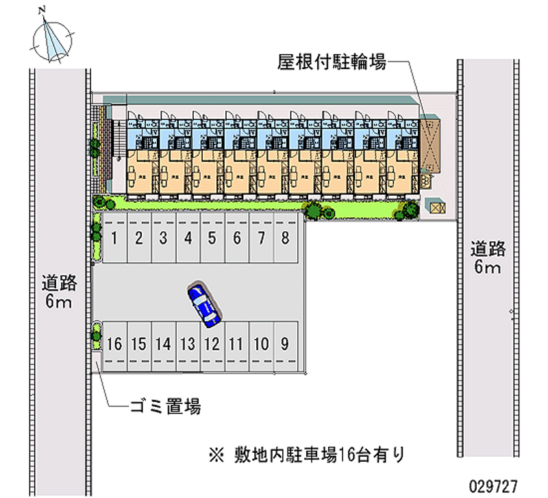 29727 Monthly parking lot