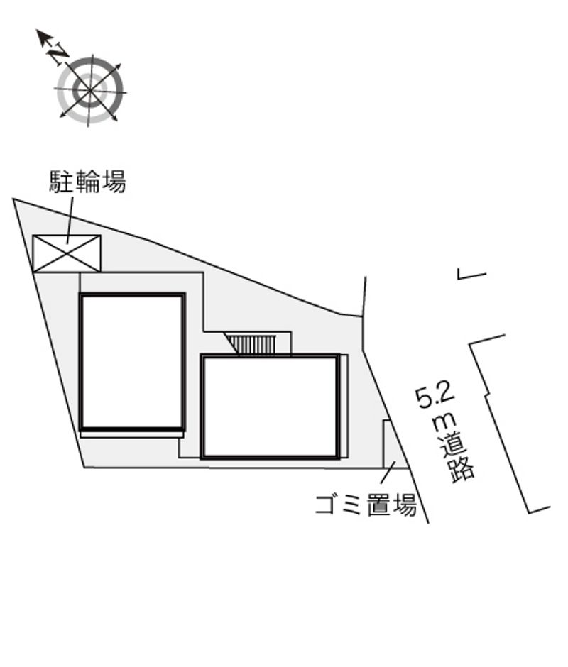 レオパレスＦＯＵＮＴＡＩＮ 配置図