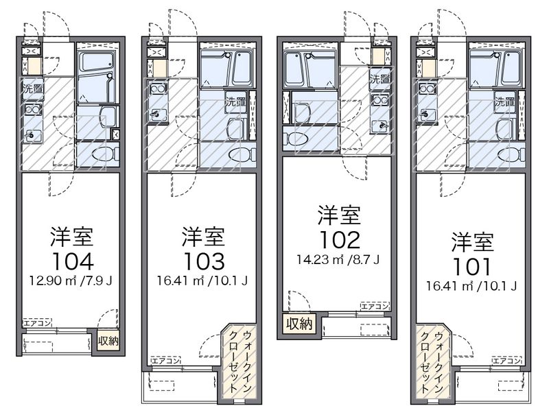 ミランダグリーンステージ八景 間取図