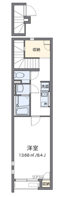 クレイノ楓 間取り図