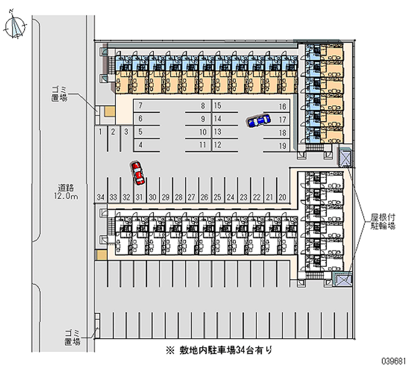 39681 Monthly parking lot