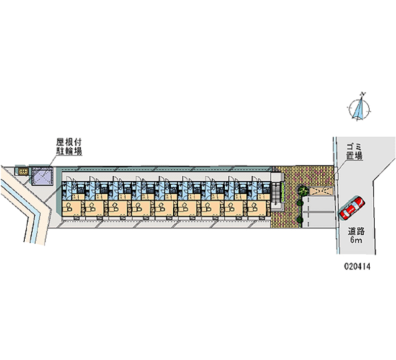 20414月租停車場