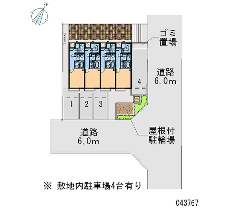 43767月租停车场