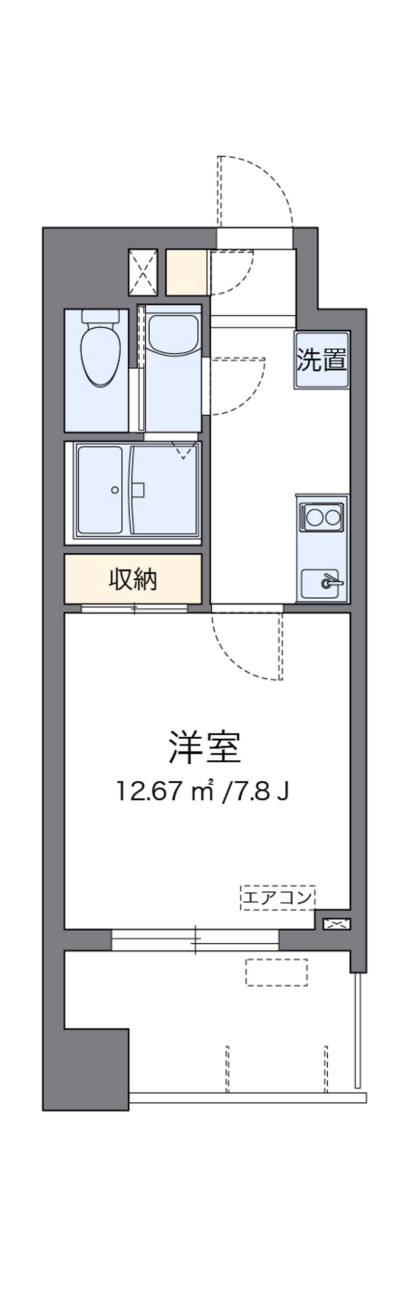 ヴィアロ千種スクエア 間取図