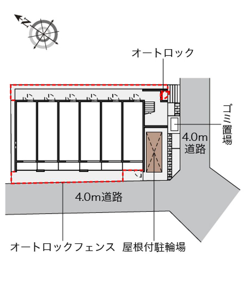 クレイノリヴェール西寺尾 配置図