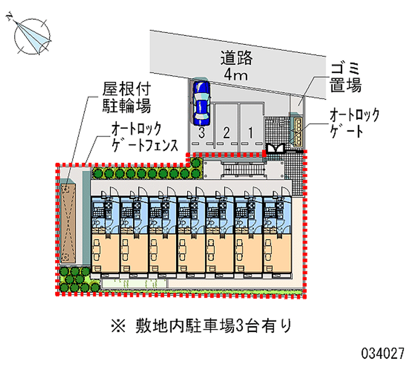 レオパレスグローバル市川 区画図