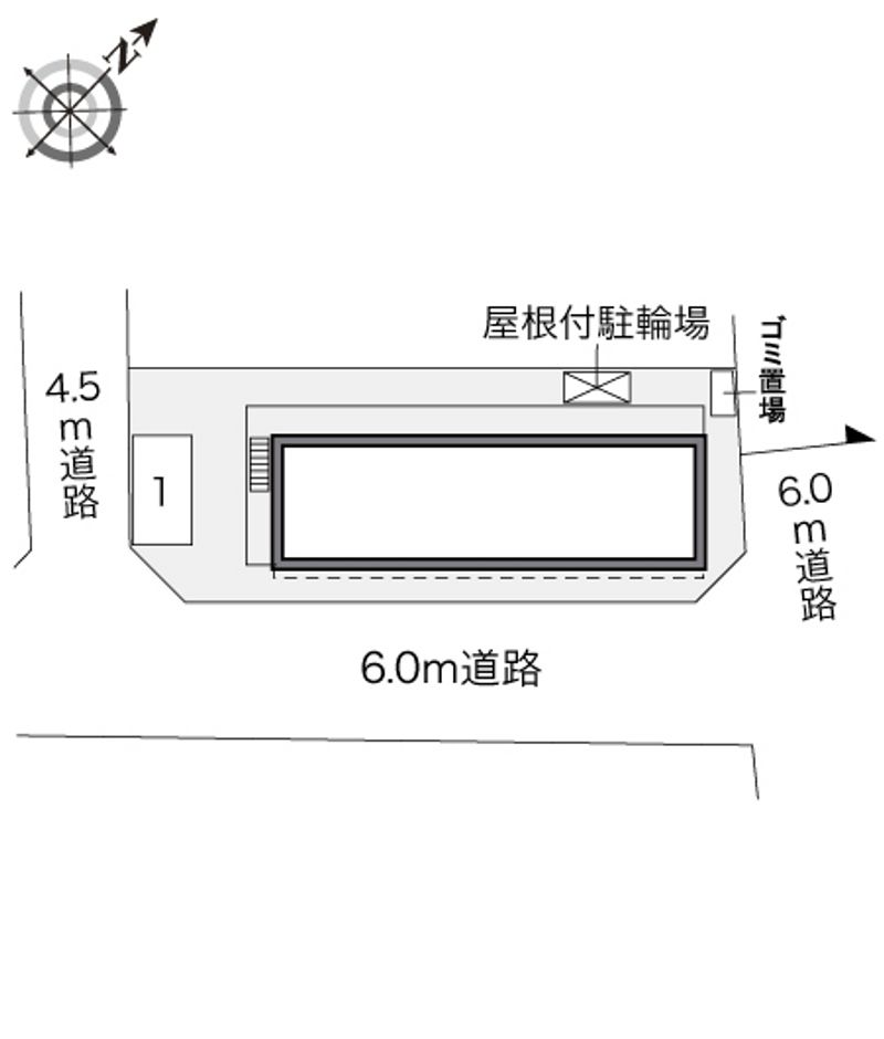 レオパレスアポロ 配置図