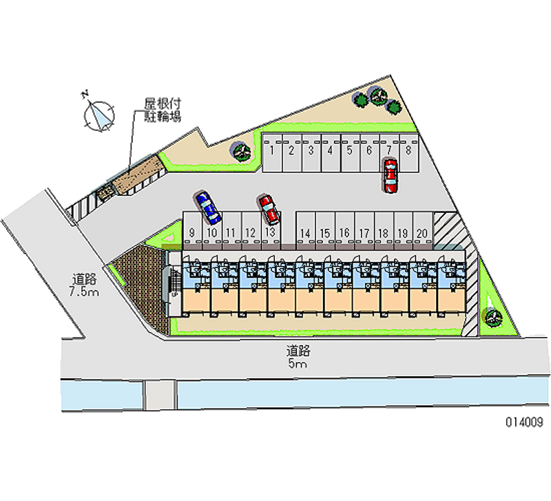 14009月租停车场