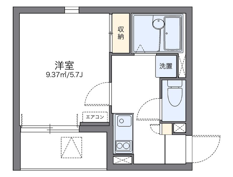 レオネクストヒューゲル六番館 間取り