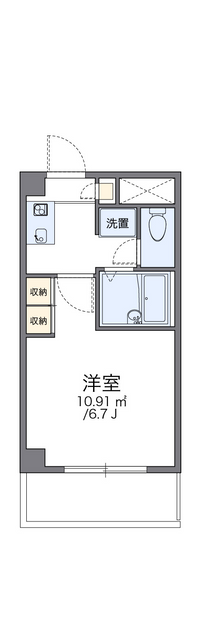 レオパレスひまわり 間取り図