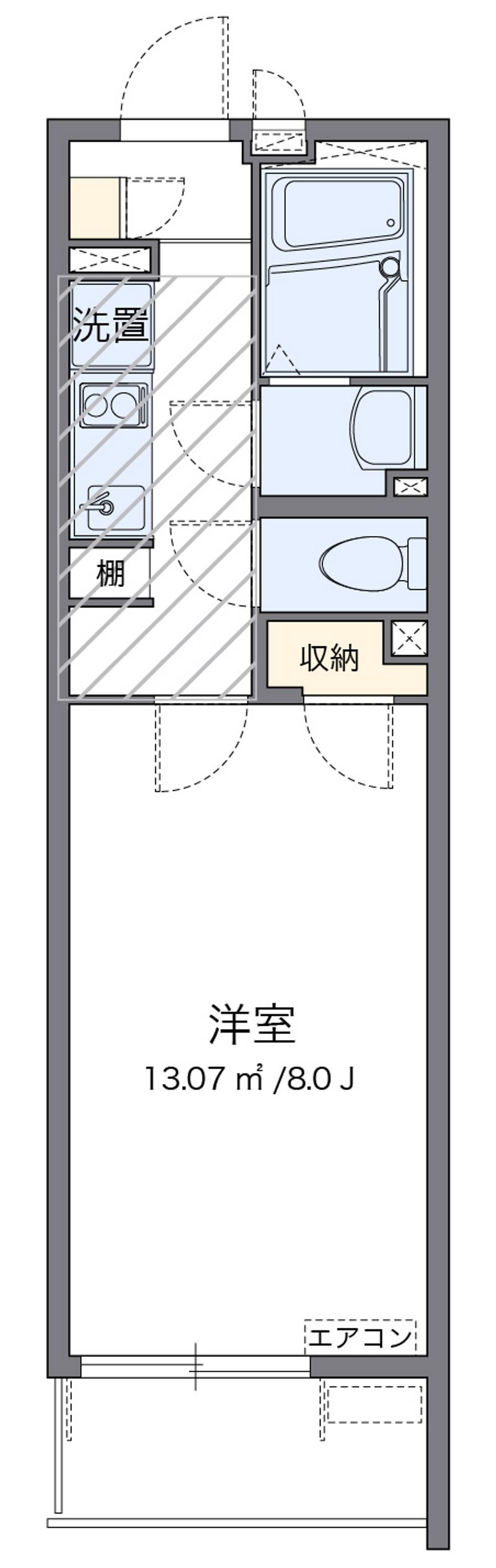 クレイノきよらか 間取り