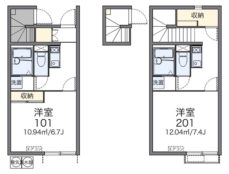 レオネクストディアベルジュⅠ 間取図