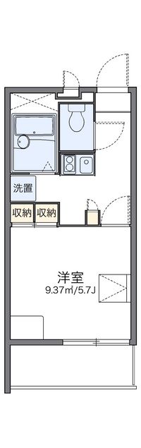 レオパレスエレガンスＫ 間取り図