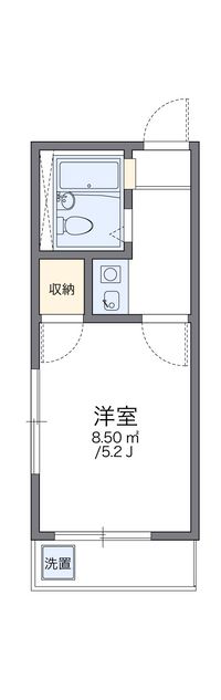 レオパレス上石神井 間取り図