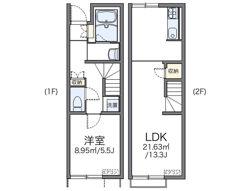 レオネクスト耳納 間取図