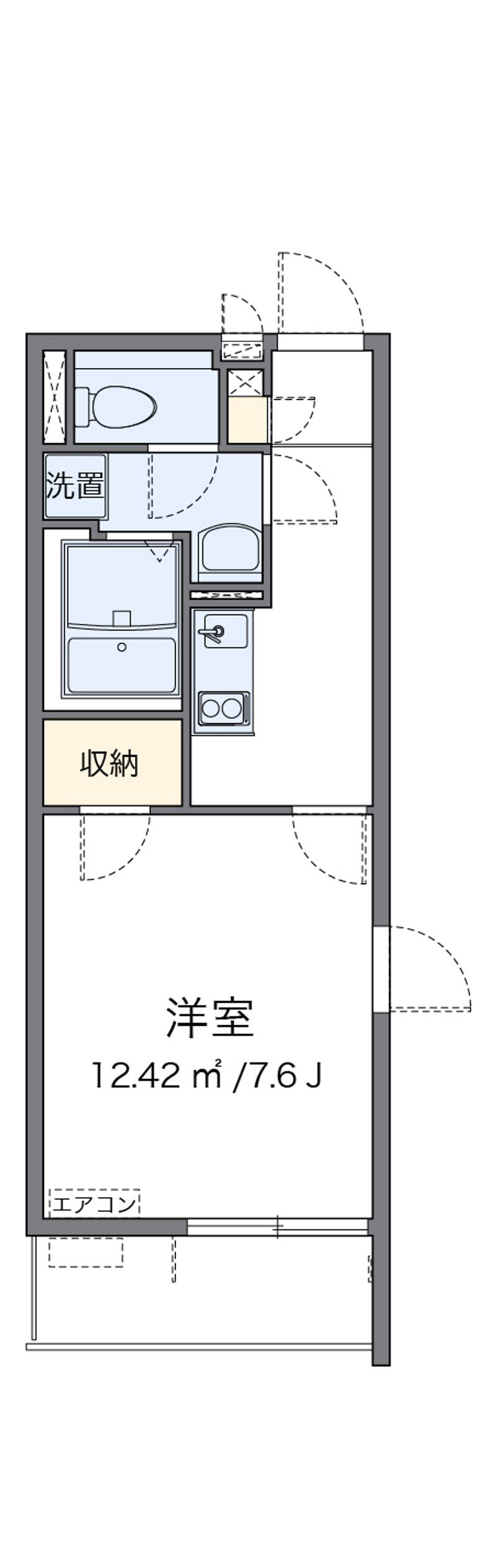 クレイノケルスランド 間取図
