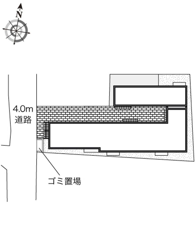 レオネクストコートハウス山王 配置図