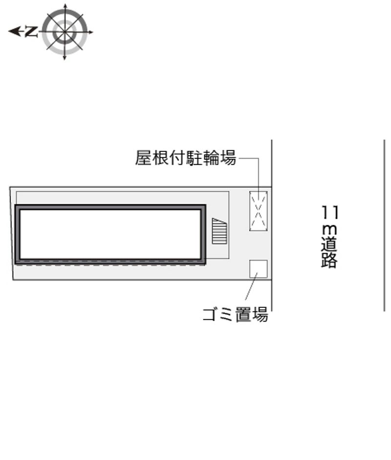 レオパレスクレールアピテ 配置図