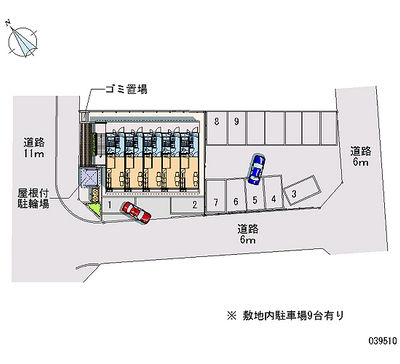 39510 Monthly parking lot