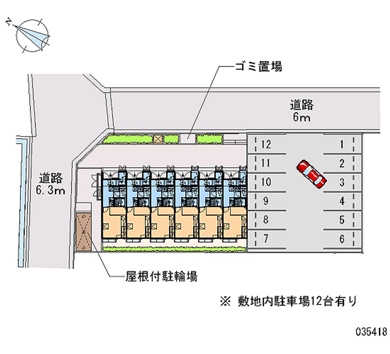 35418月租停车场