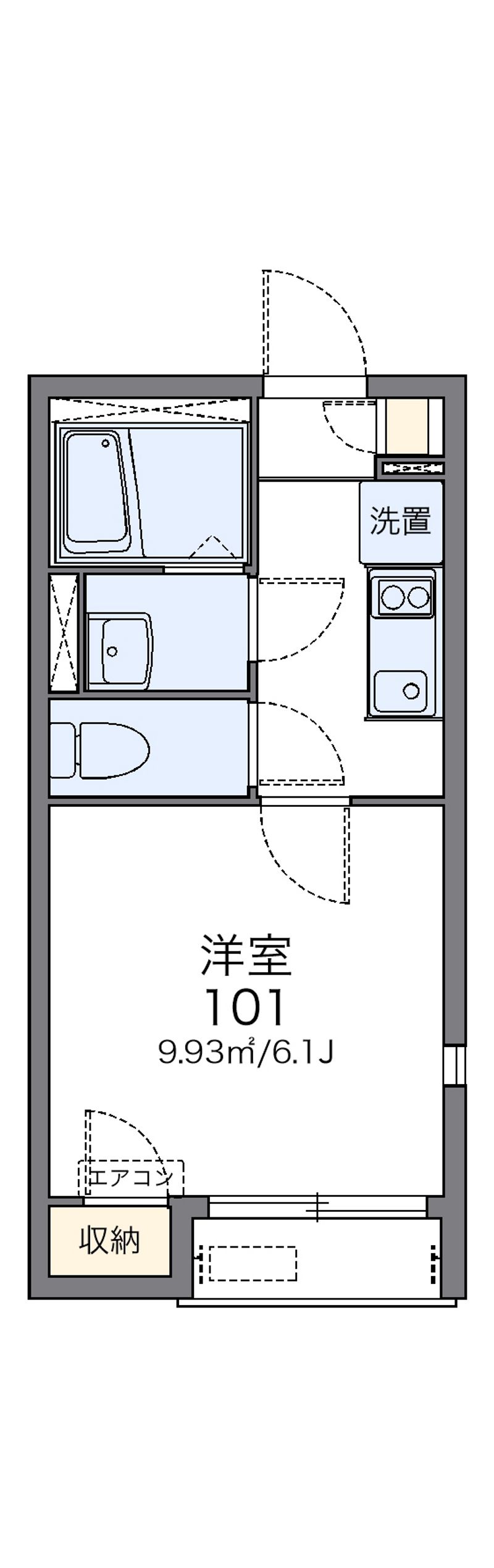 レオネクストＭ＆Ｔ　ホクブⅡ 間取図
