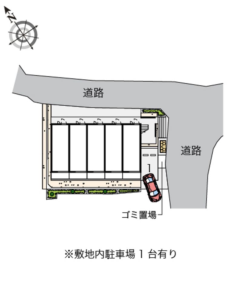 レオパレス陽だまり 配置図