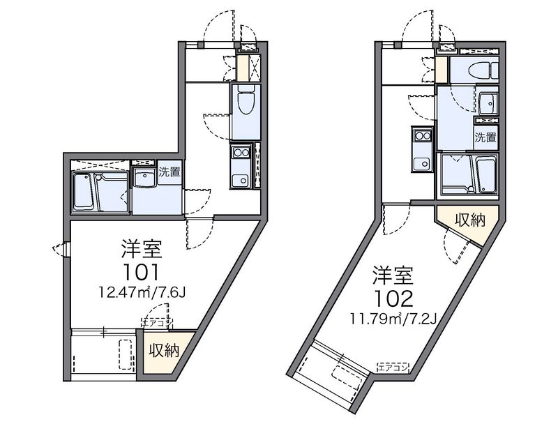 レオネクスト田中 間取図